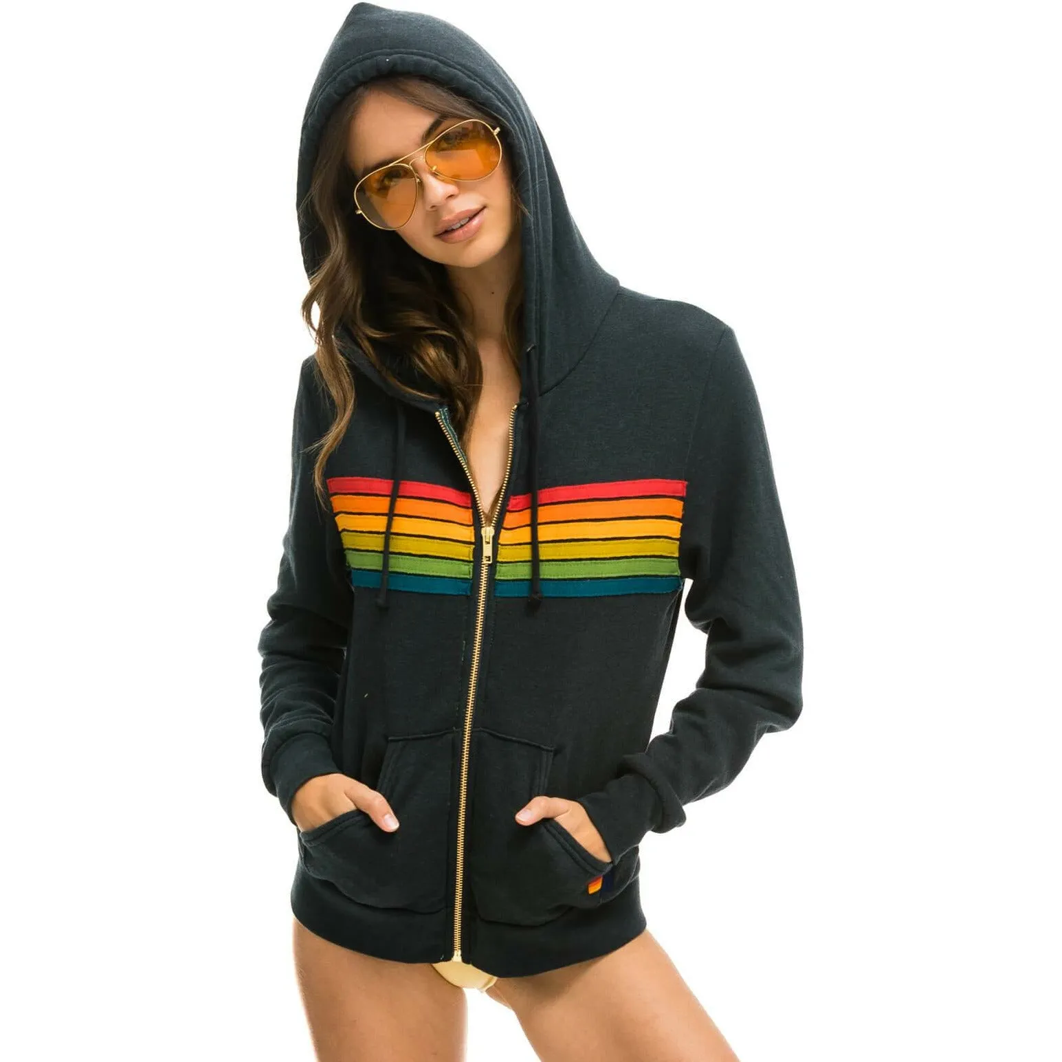 6 Stripe Hoodie