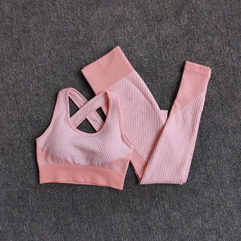 Ajax Yoga Sports Bra and Legging Set