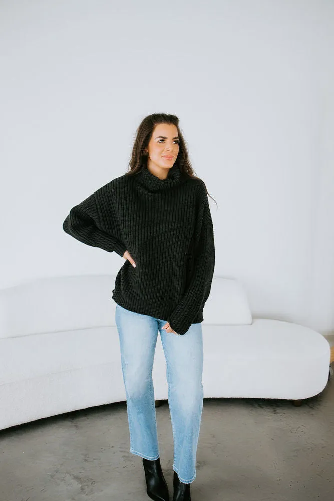 Amherst Funnel Neck Sweater by Lily and Lottie