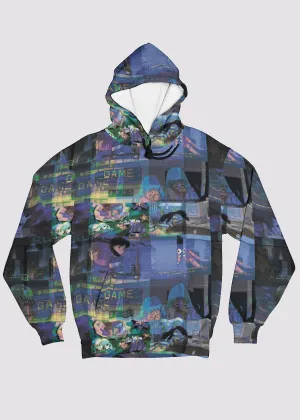 Anime Vaporwave Glitch Hoodie