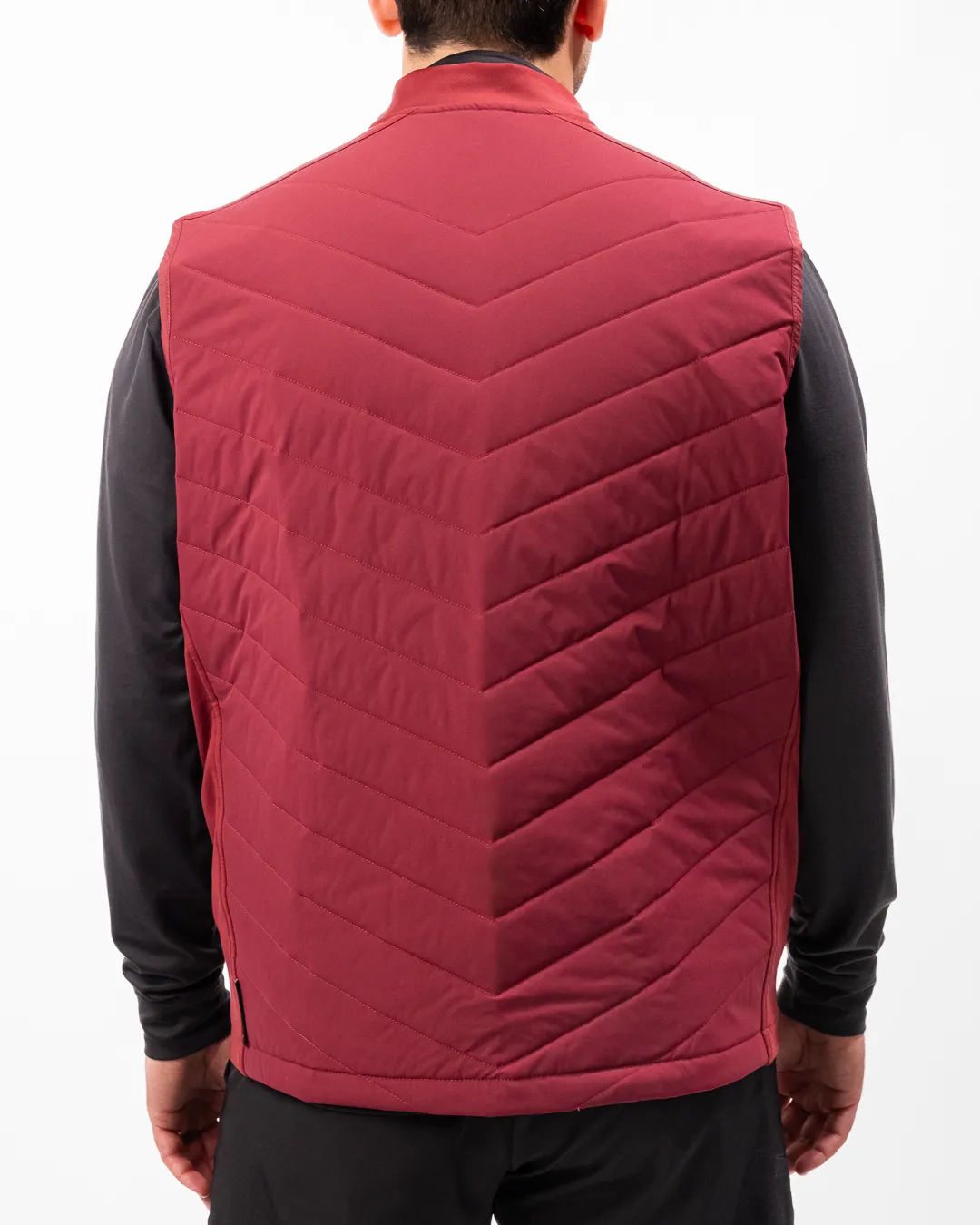 Approach Men’s Vest - Garnet