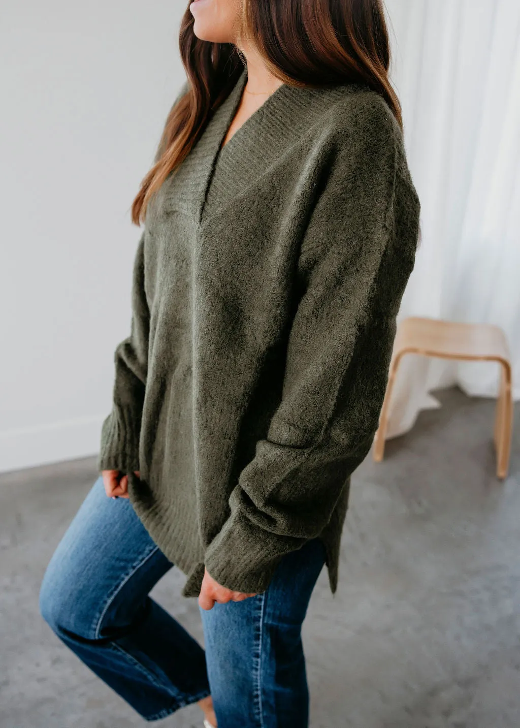 Aster Slouchy Knit Sweater