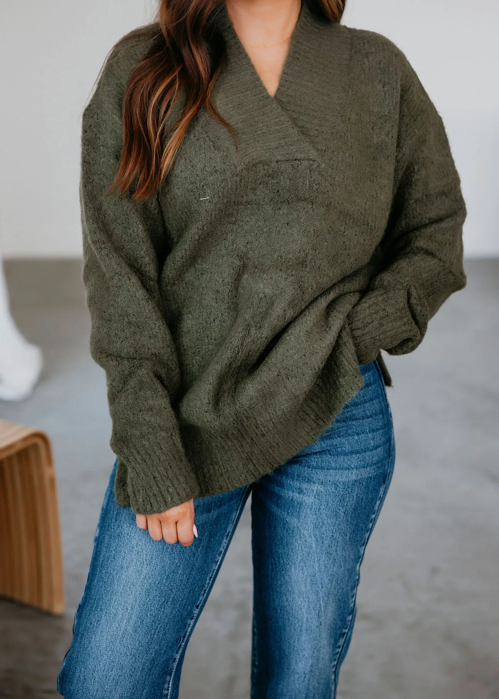 Aster Slouchy Knit Sweater