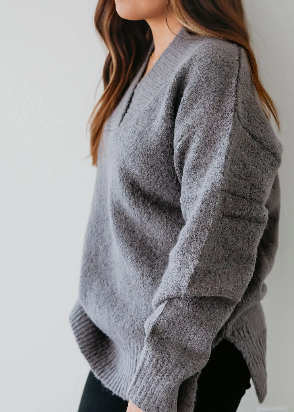 Aster Slouchy Knit Sweater