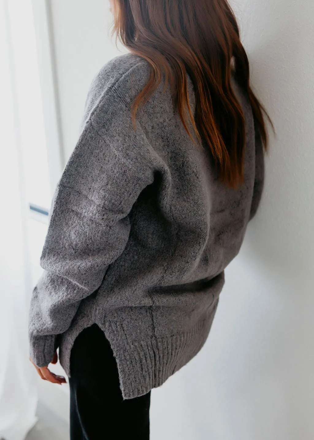 Aster Slouchy Knit Sweater