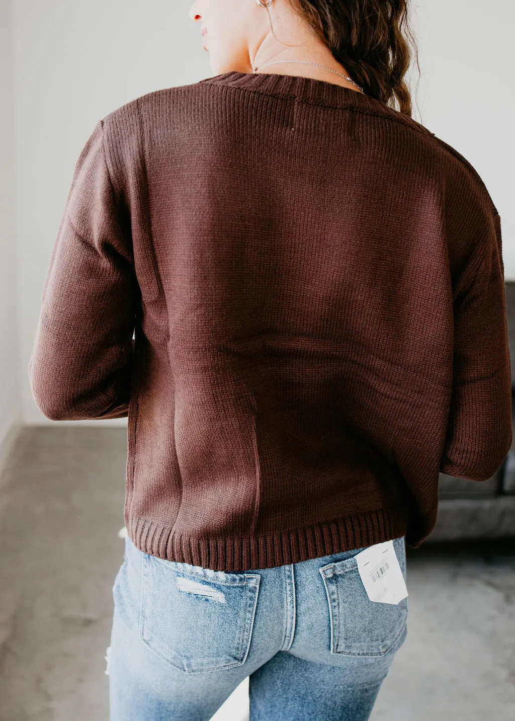 Coffee Weather Knit Sweater