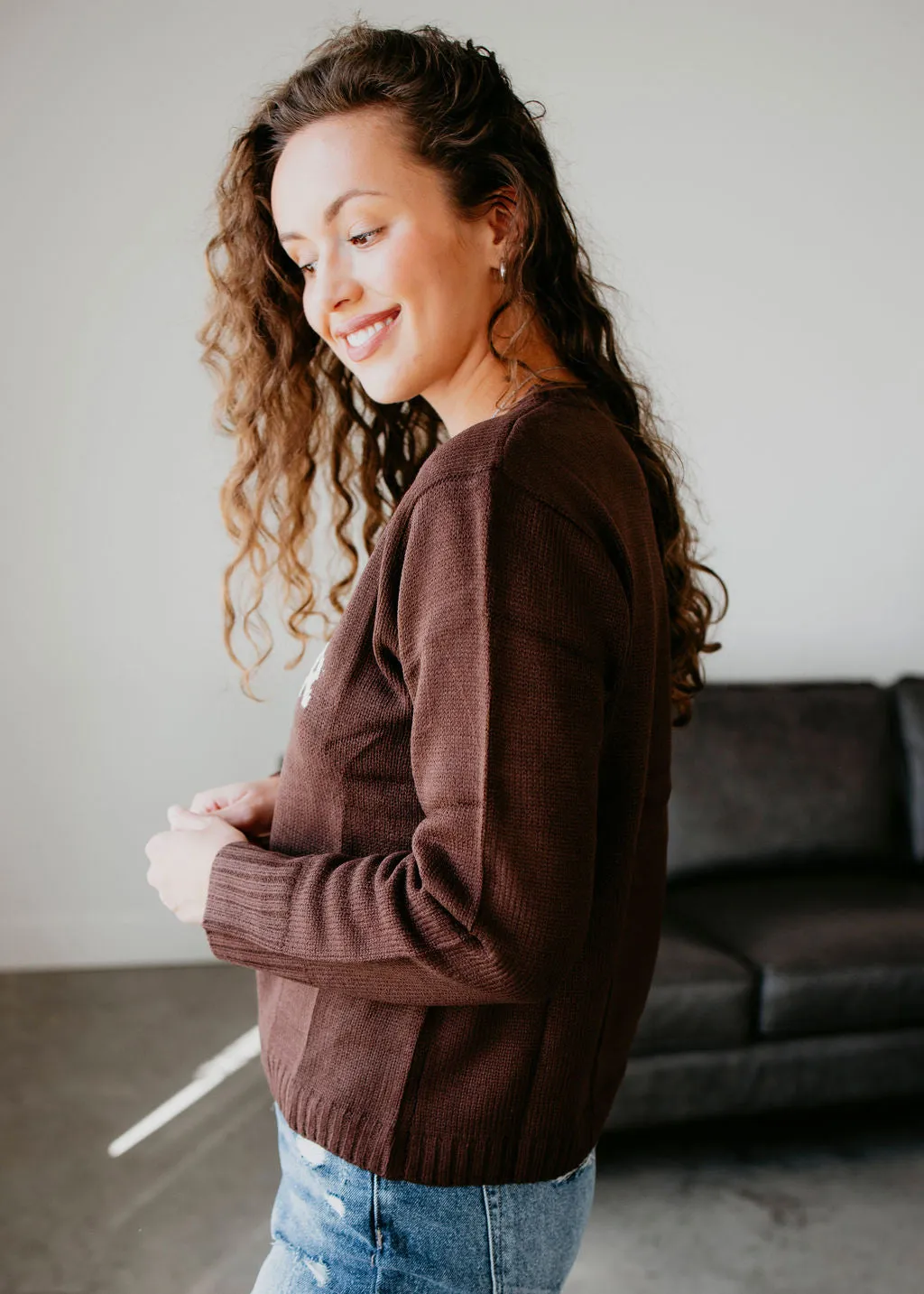 Coffee Weather Knit Sweater