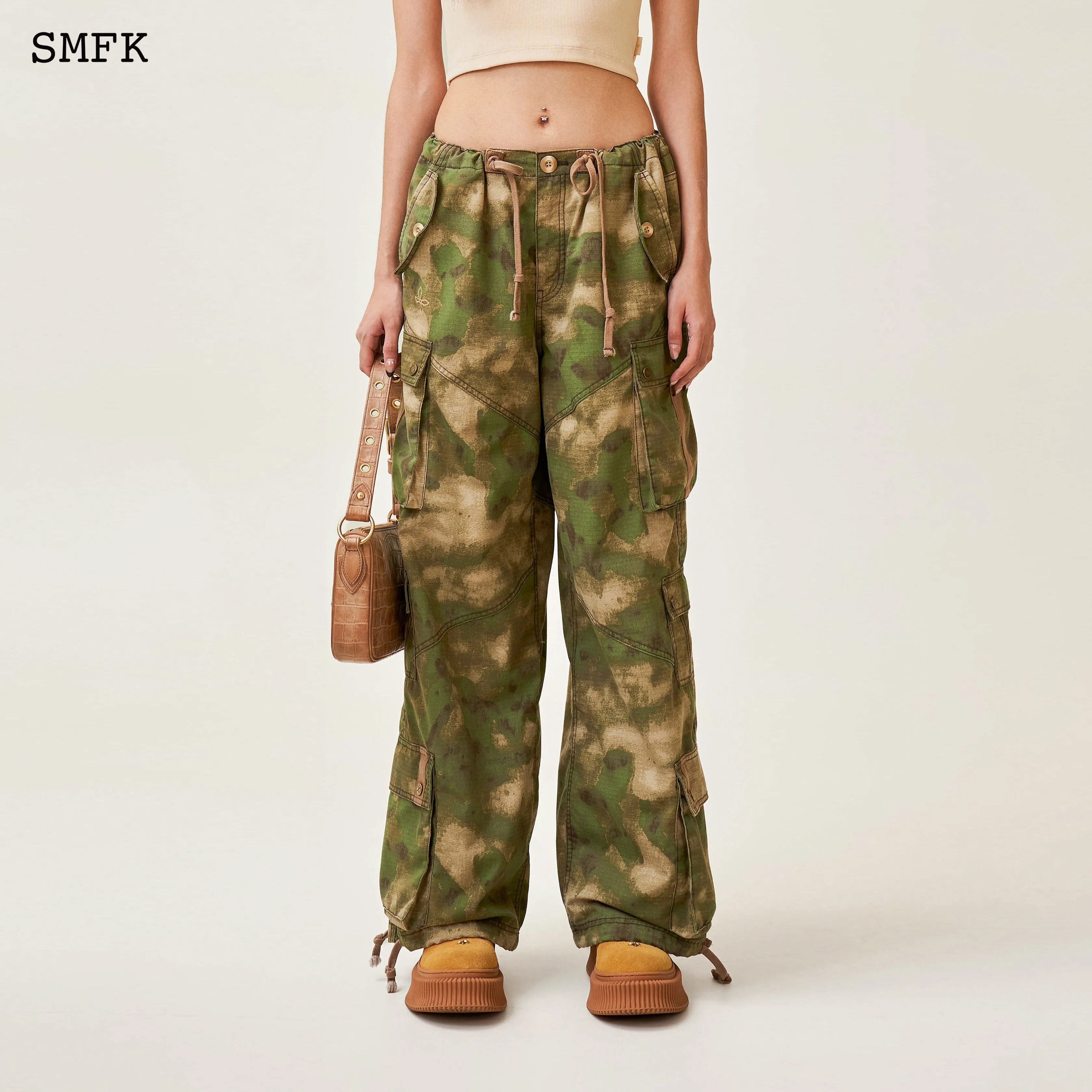 Compass Cobra Camouflage Paratrooper Pants