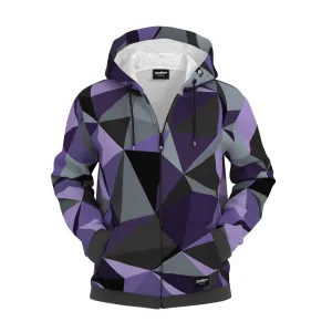 Cubes Space Zip Up Hoodie