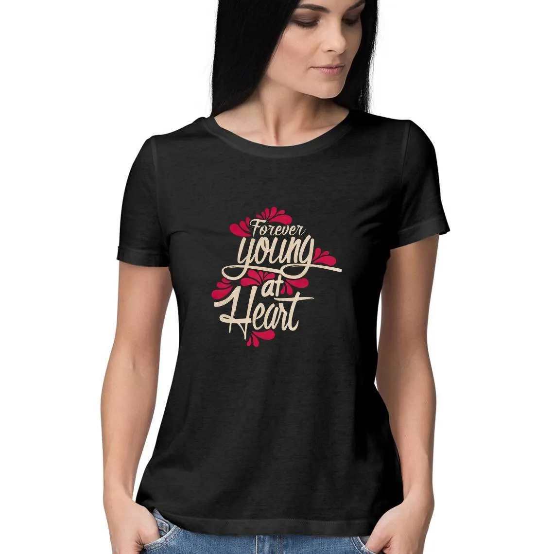 Forever Young At Heart T-Shirt - WSS00002