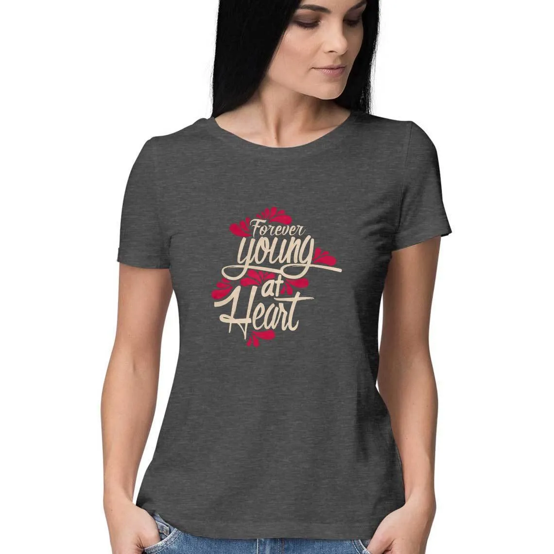 Forever Young At Heart T-Shirt - WSS00002