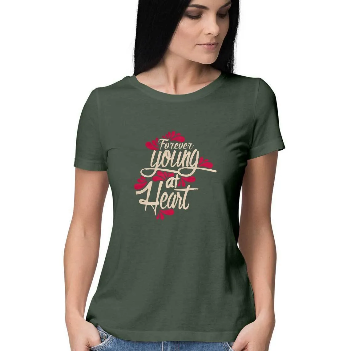 Forever Young At Heart T-Shirt - WSS00002