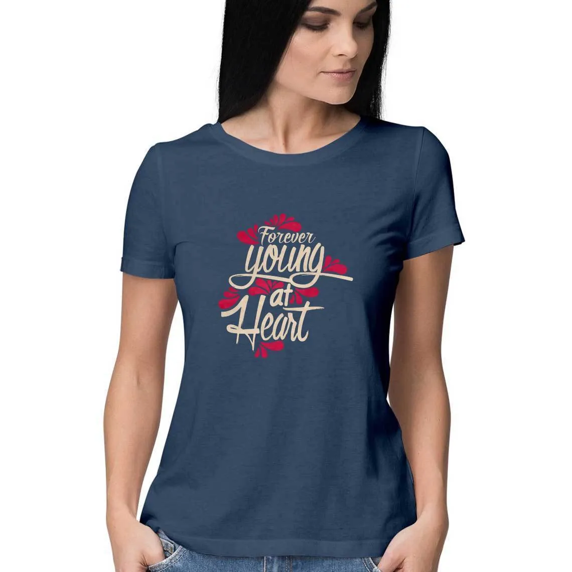 Forever Young At Heart T-Shirt - WSS00002