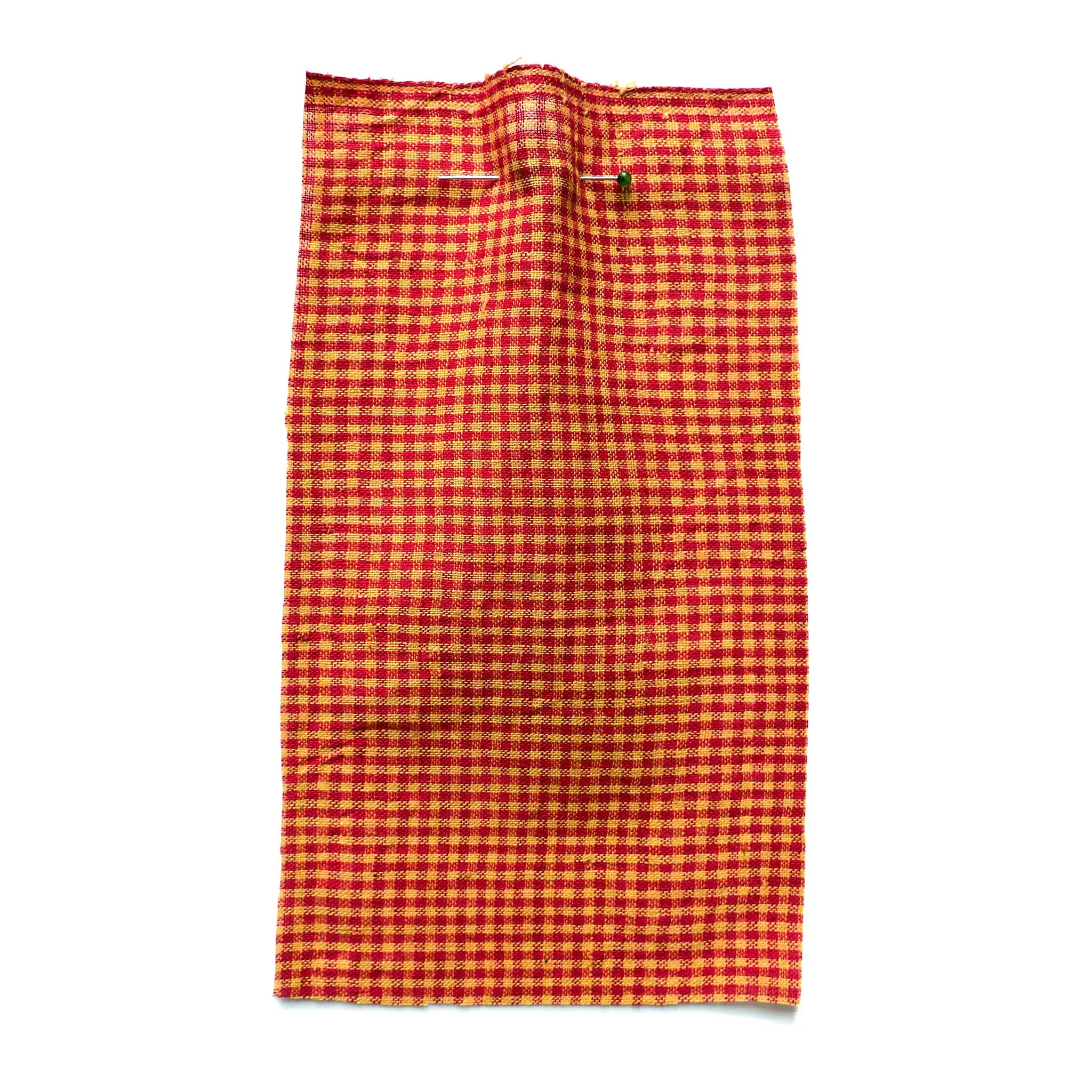 Handloomed Gingham Flare