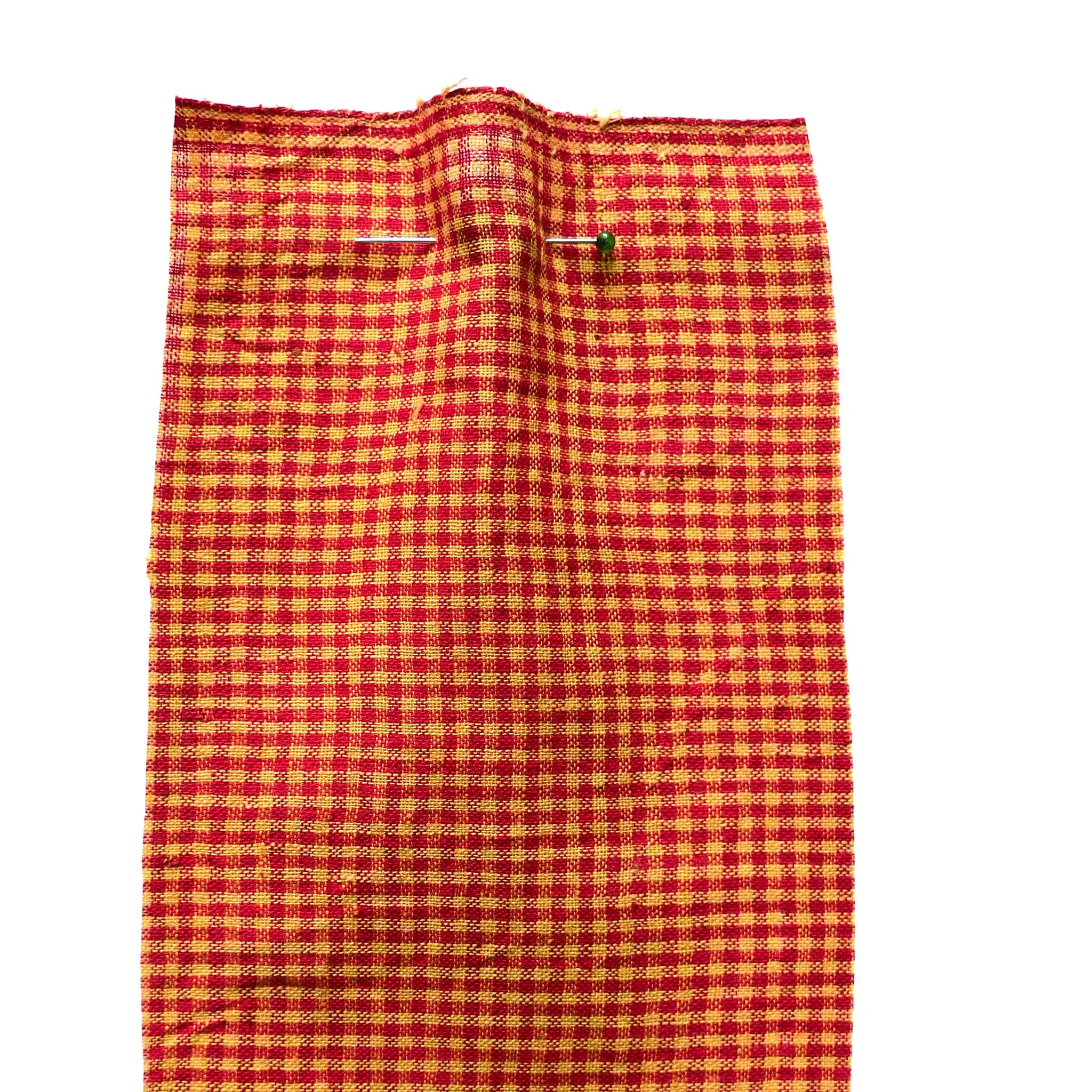 Handloomed Gingham Flare