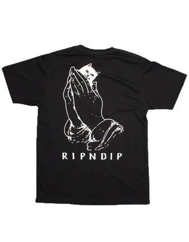 Hidden Pocket Cat Shirts (Black)