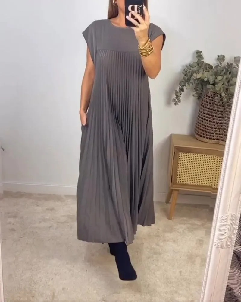 Kennedy™ | Stylish Pleated Maxi Dress