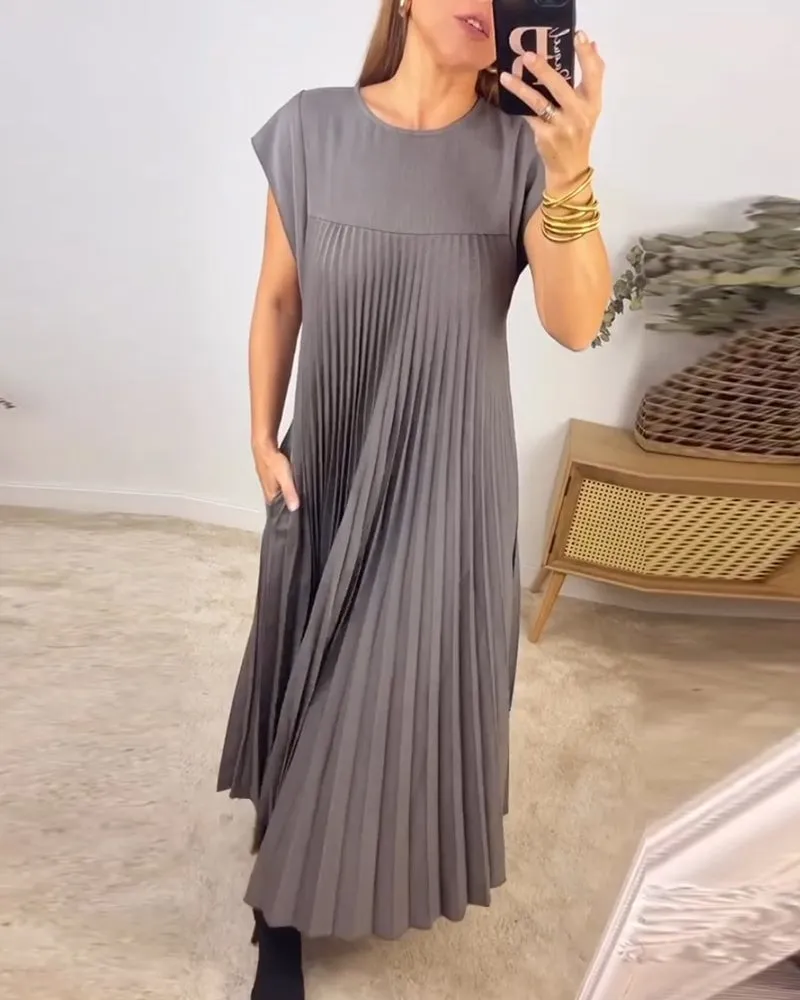 Kennedy™ | Stylish Pleated Maxi Dress