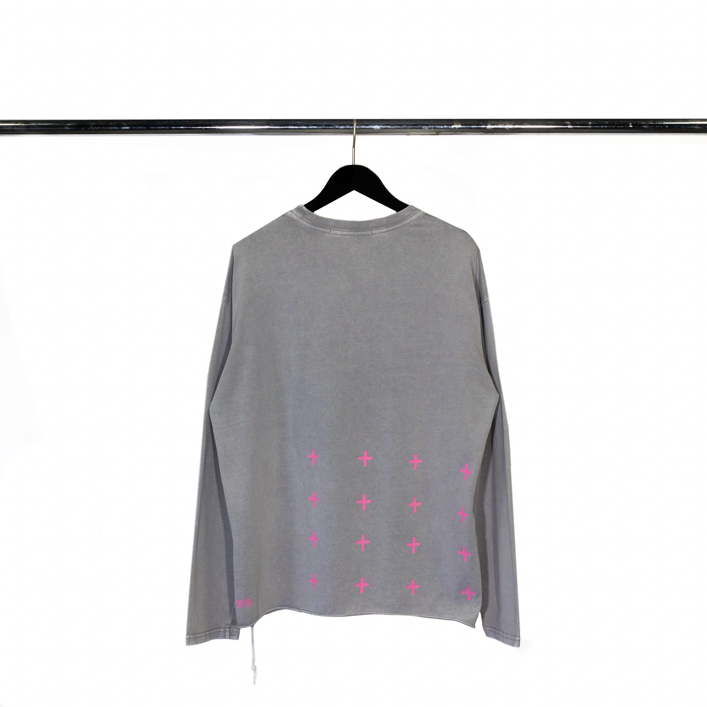 KSUBI SOFT BIGGIE LS TEE "GREY MARBLE"