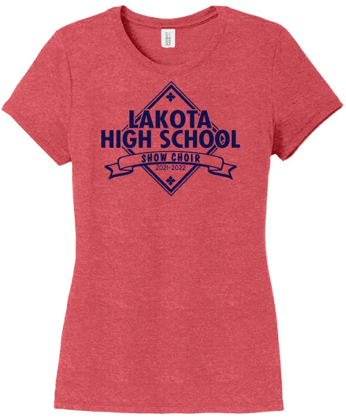 Lakota Show Choir 2022 Soft Triblend Short Sleeve T-Shirt (unisex or ladies)