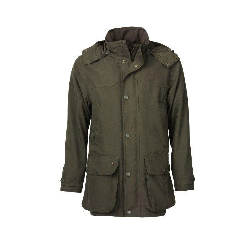 Laksen Wingfield Ultralight Mens CTX Waterproof Coat - Dark Olive