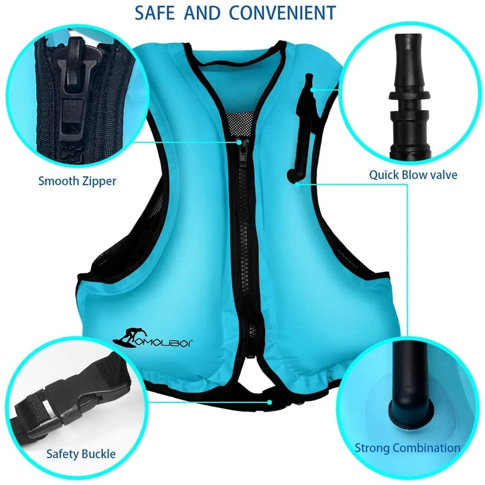 Lifevest Snorkeling Floating Device Swimming Drifting Surfing Vest