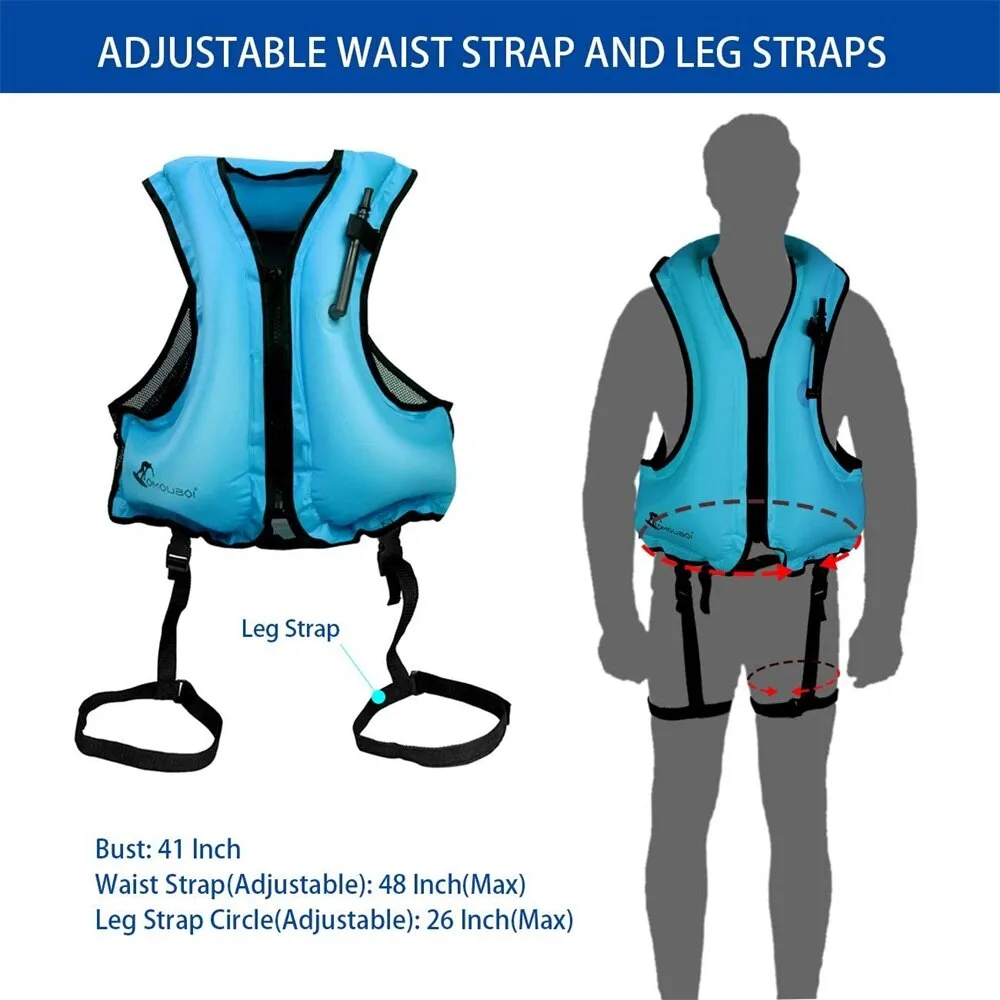 Lifevest Snorkeling Floating Device Swimming Drifting Surfing Vest