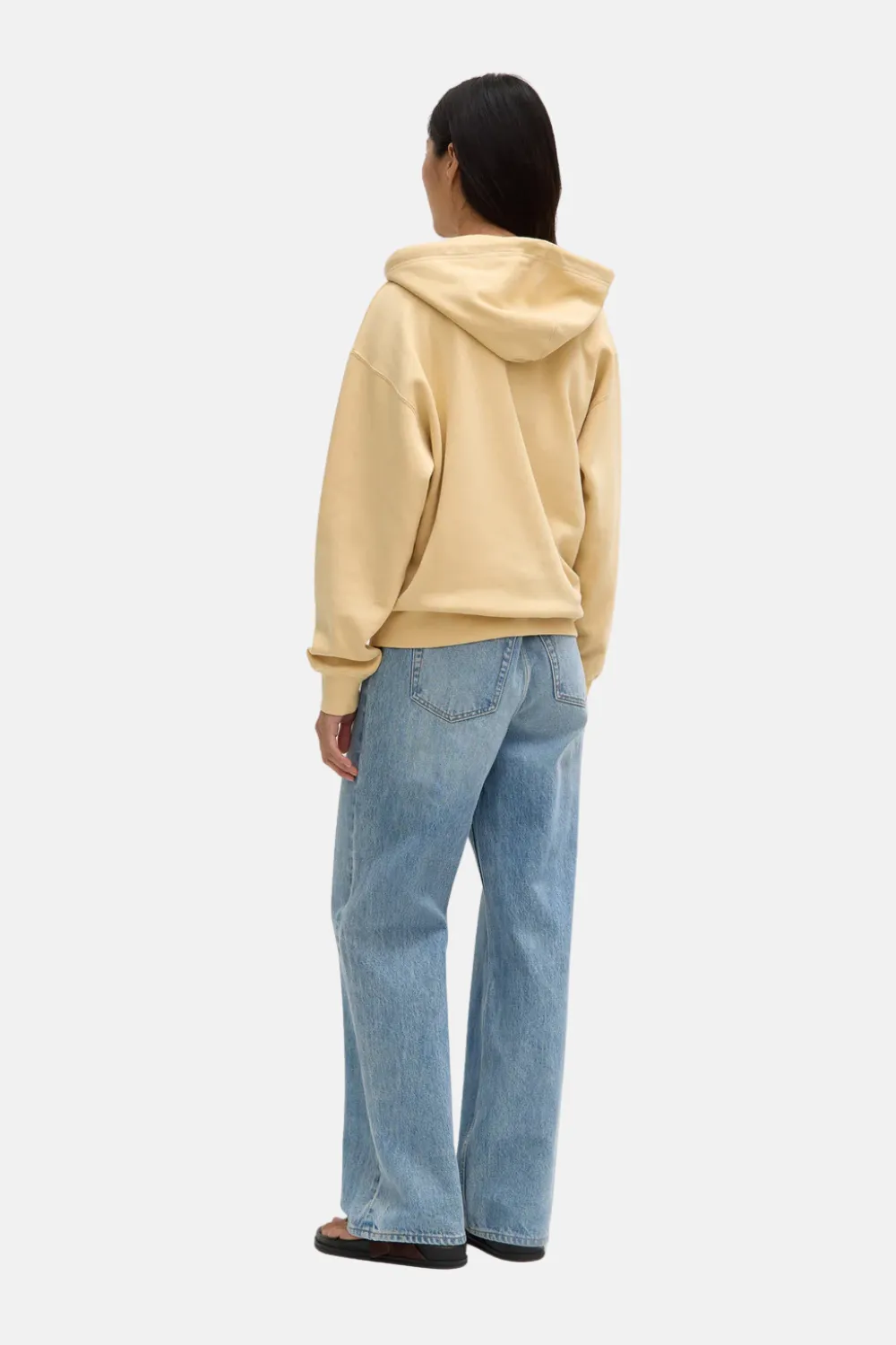 Louisa Hooded Zip Sweater | Chamomile