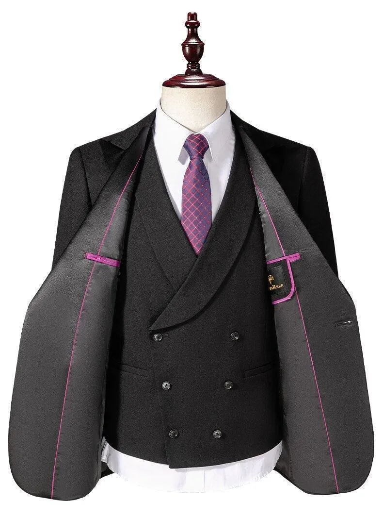 Men Suit - 3-Piece Tuxedo Suit