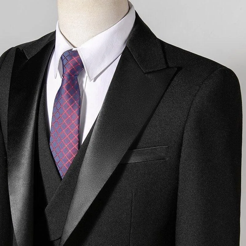 Men Suit - 3-Piece Tuxedo Suit