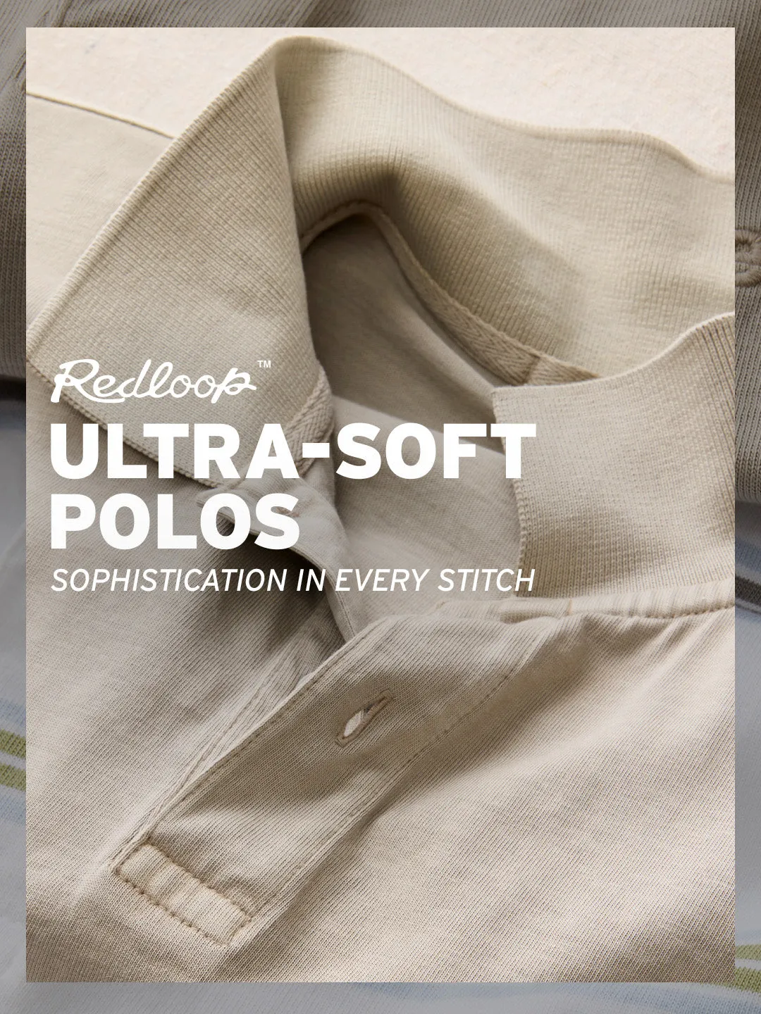 Men's Solid Ultra Soft Polo T-shirt