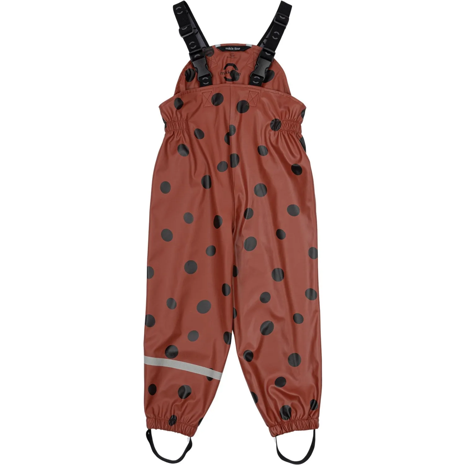 Mikk-Line Henna Ladybug Suspenders Rain Set