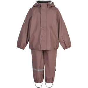 Mikk-Line Rainwear Jacket And Pants Burlwood