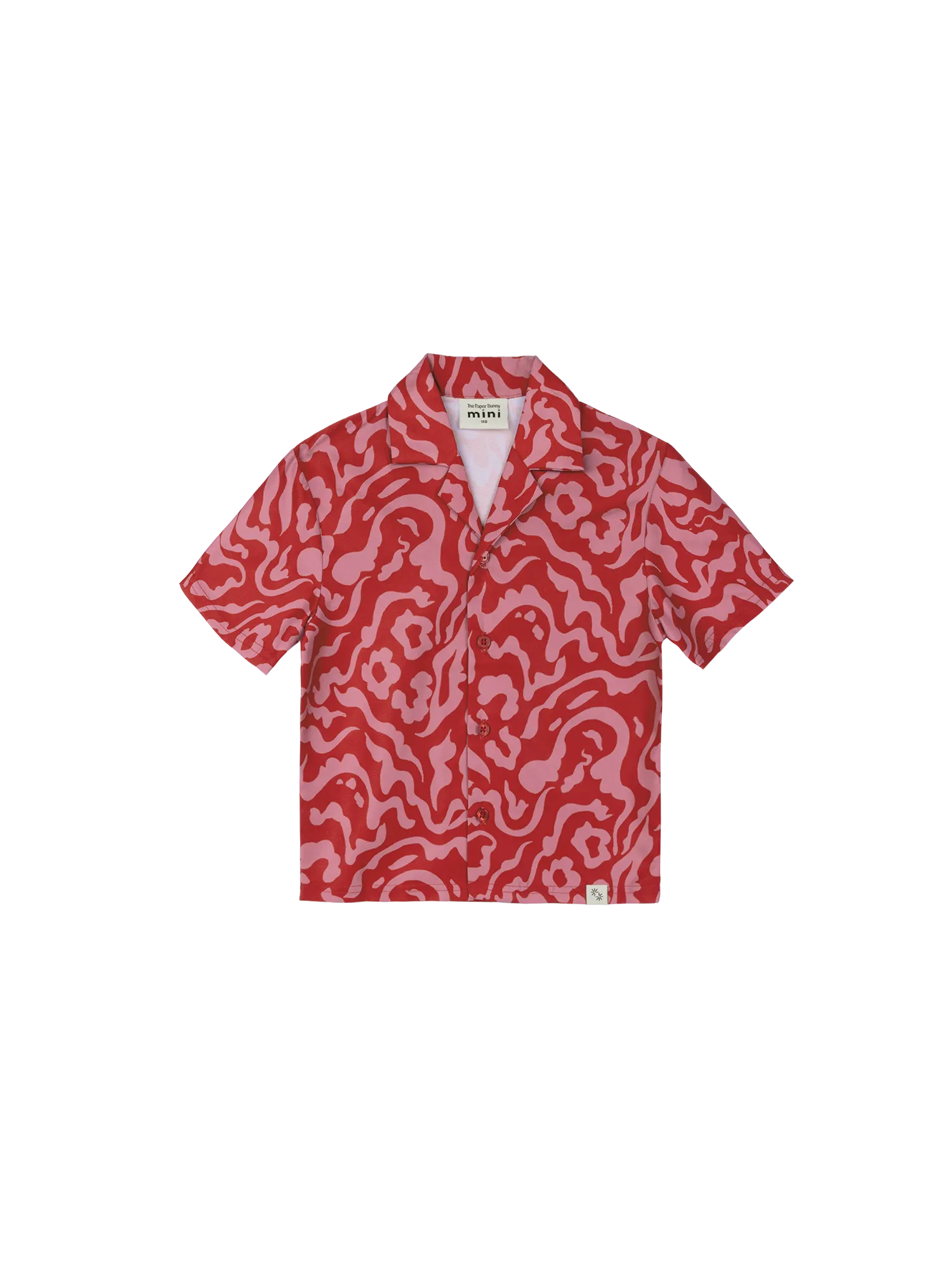 Mini Resort Shirt (Smoke Crimson)