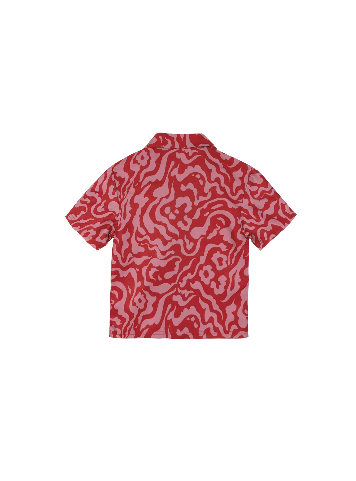 Mini Resort Shirt (Smoke Crimson)