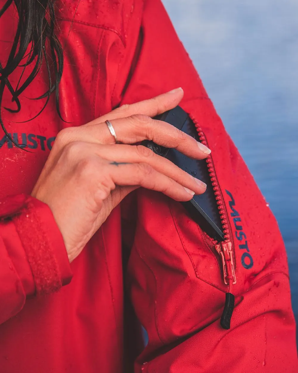 Musto Ladies Sardinia Long Rain Jacket