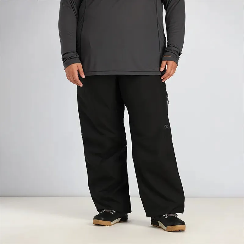 Outdoor Research Aspire 3L Women's Plus Size Rain Shell Pants Black 2X - 4X