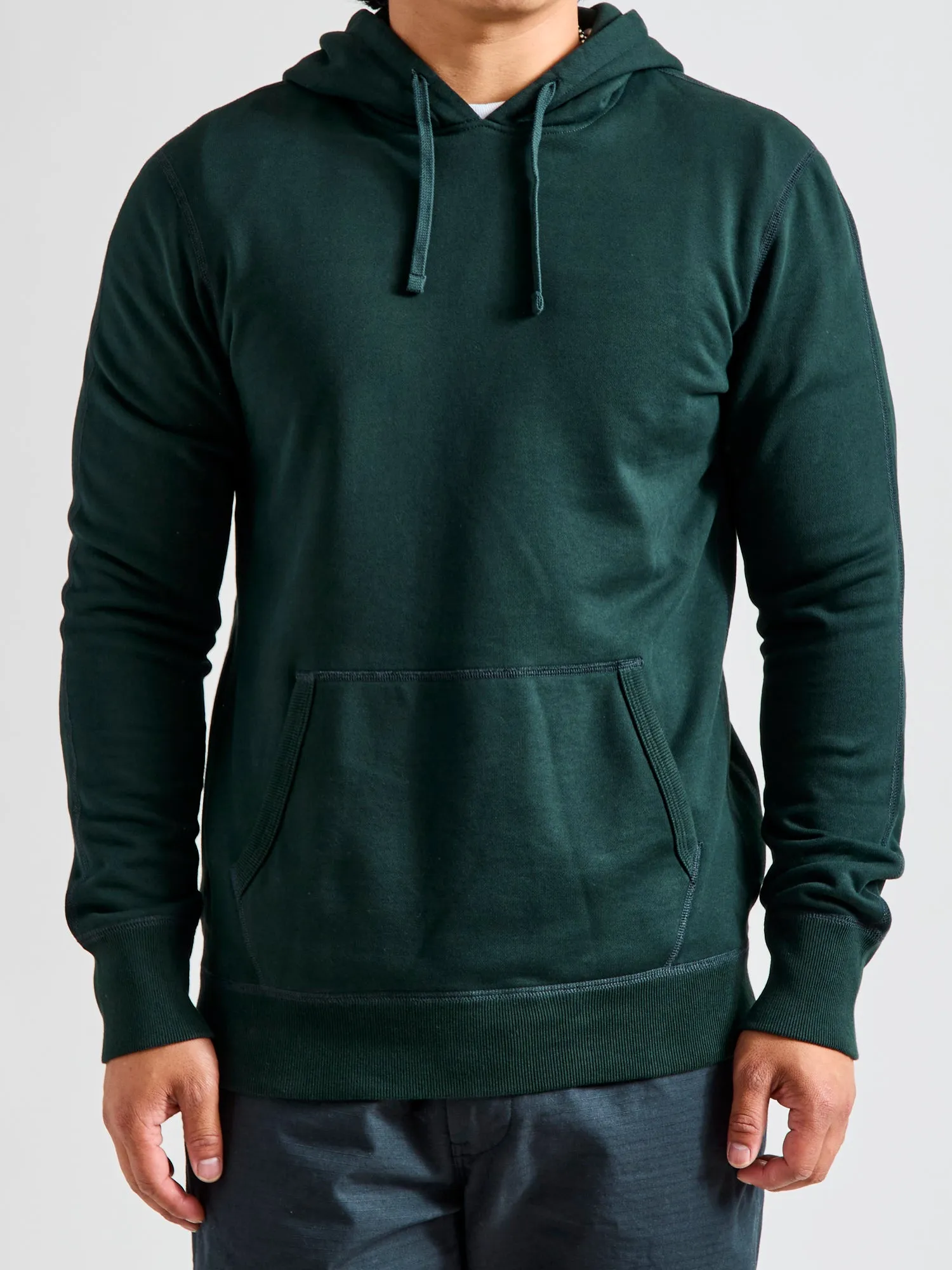 Pullover Hoodie in Petrol