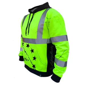 SafetyShirtz Men's SS360º 1776 Class 3 Hi-Vis Safety Hoodie