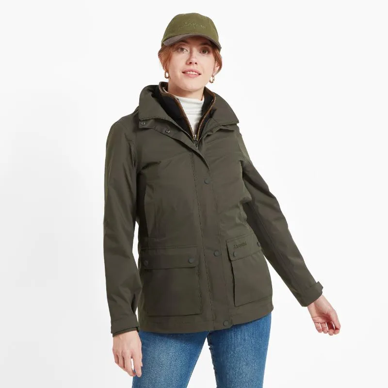 Schoffel Edith Ladies Venturi Waterproof Jacket - Tundra