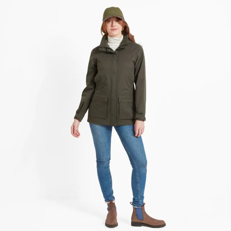 Schoffel Edith Ladies Venturi Waterproof Jacket - Tundra