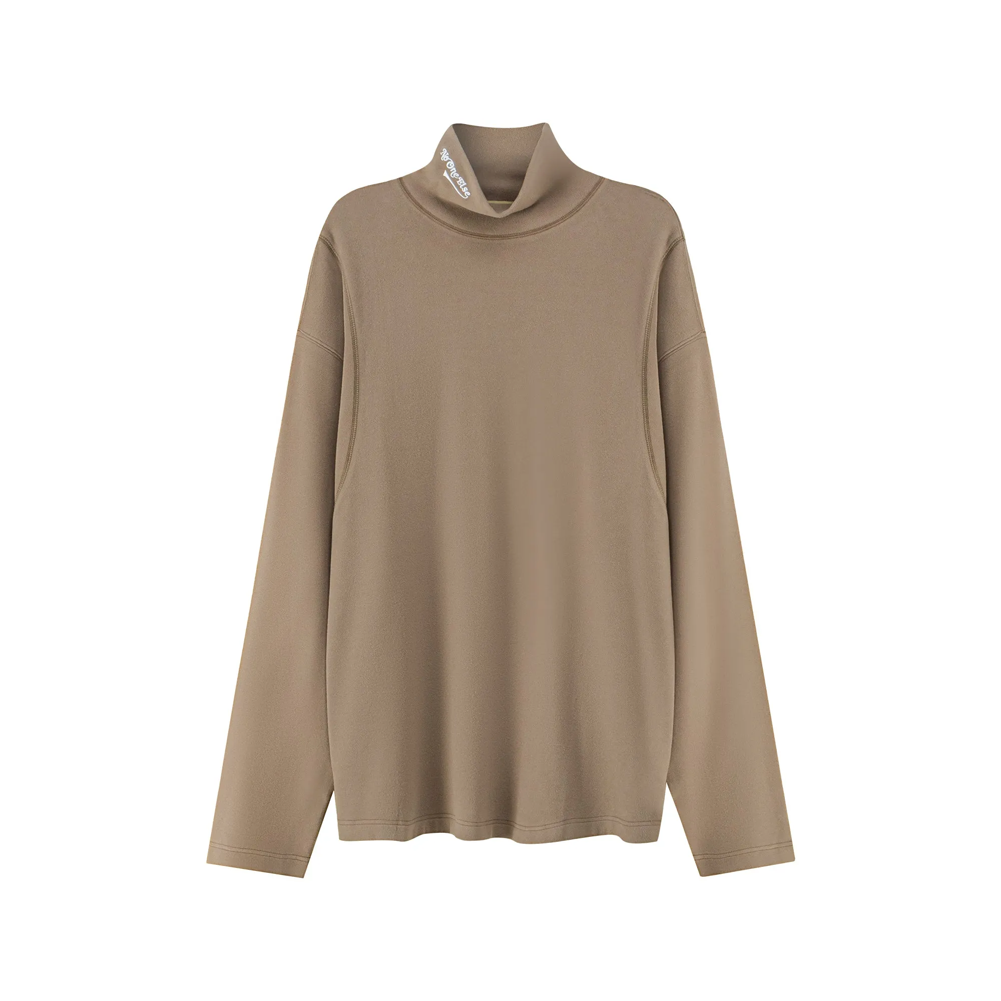 Soft Basic Turtle Neck T-Shirt