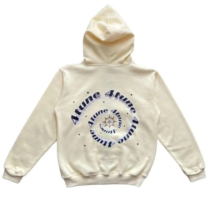 Star Printed Zip Up Hoodies