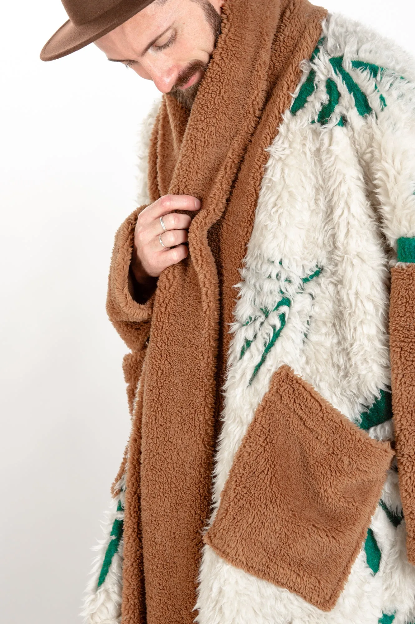 Teddy Cardigan - Brown