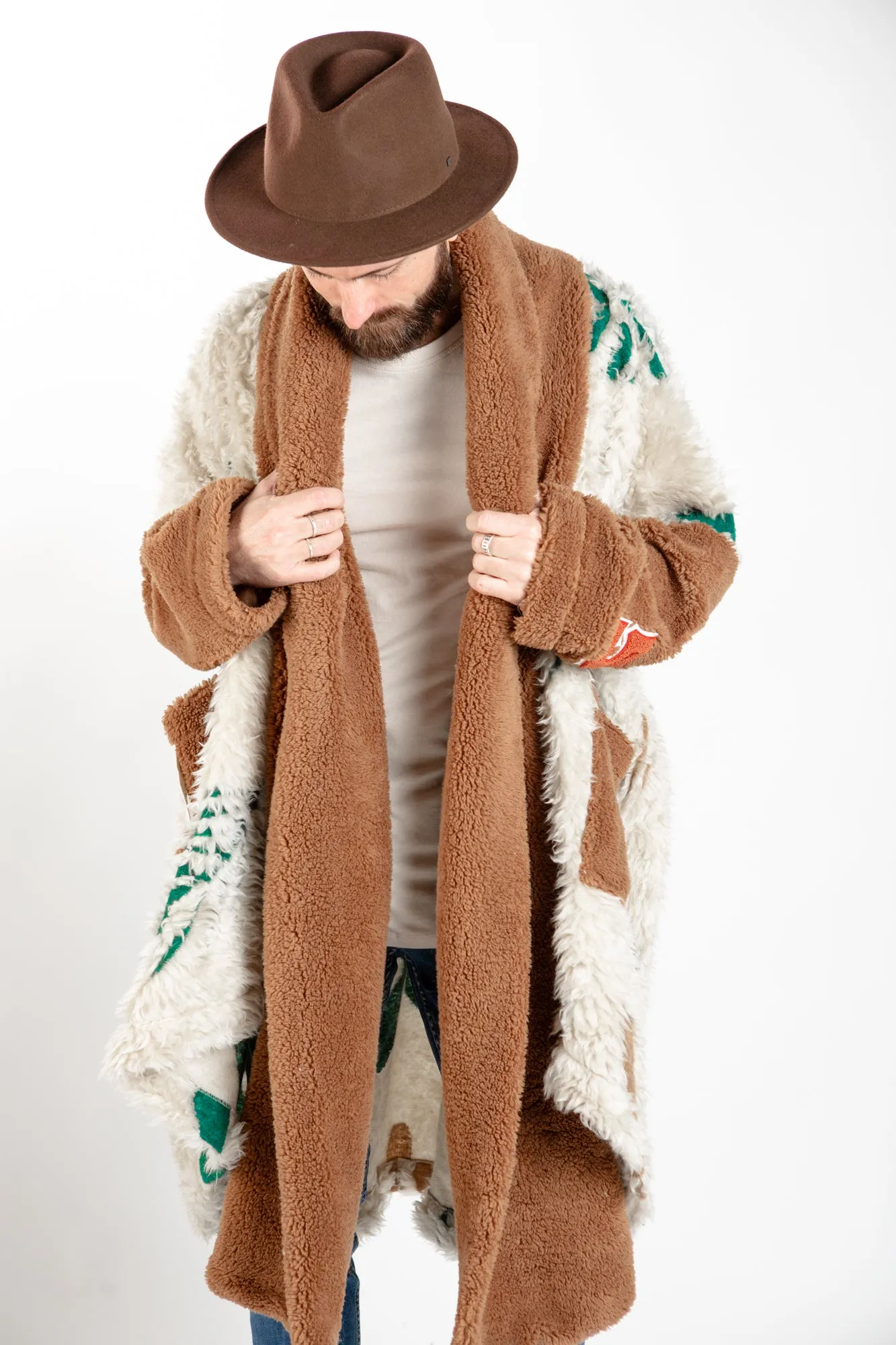 Teddy Cardigan - Brown