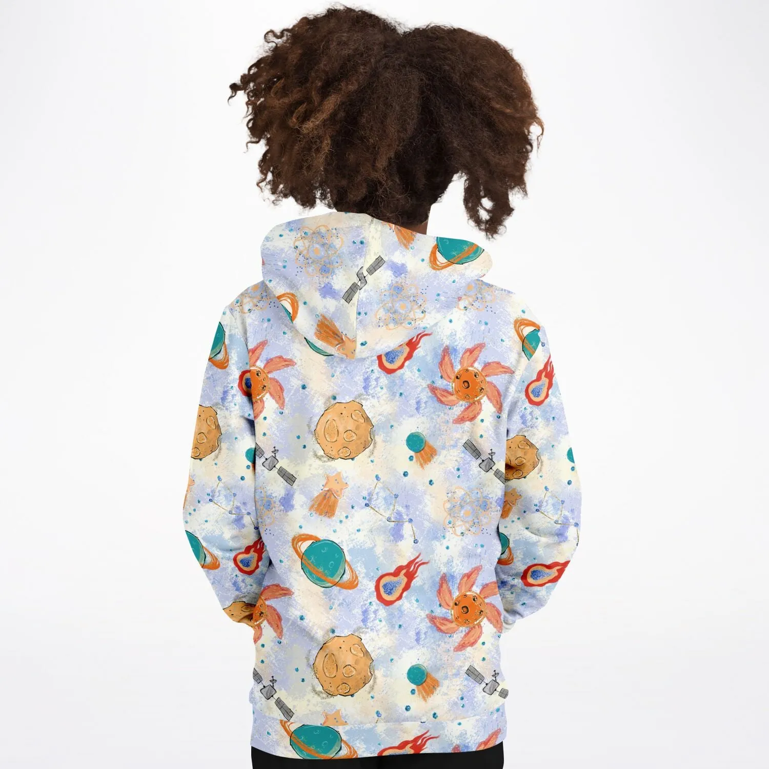 Universe Satellite Milky Way Hoodie