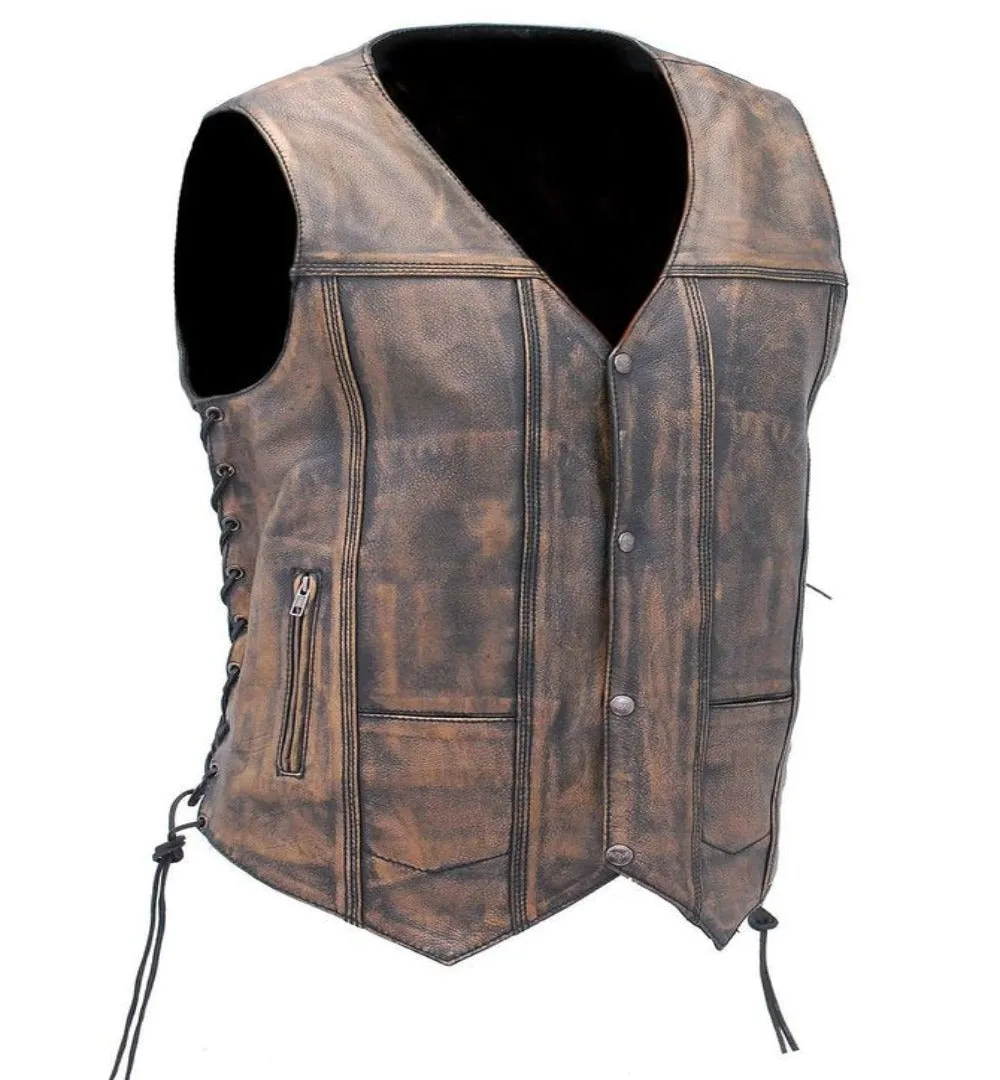 Vintage Leather Vest