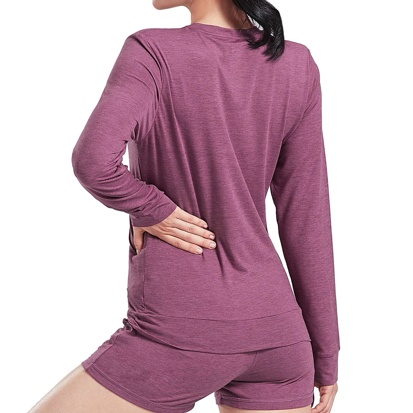 Women's Ultra Soft T-shirts Stretch Athletic Crew Neck Tees